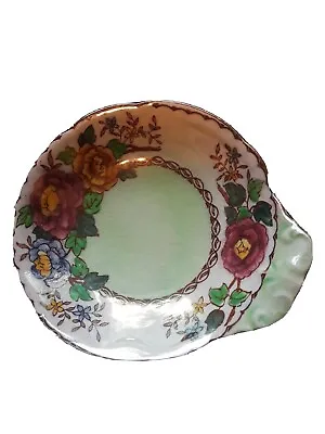 Vintage Maling Pottery Newcastle Peony Rose Art Deco Style Bowl Sweet Dish • £6.51