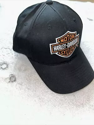 VTG Annco HARLEY DAVIDSON MOTORCYCLES 90's Snapback Embroidered Cap Hat NOS New  • $23