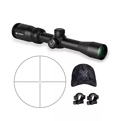 Vortex Crossfire II 2 7x32 Riflescope V Plex MOA Reticle With 1  Rings And Hat • $119.99