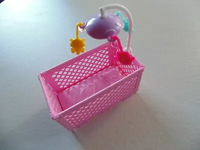 Barbie Accessories Baby Cot With Mobile • $10