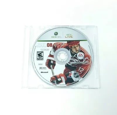 NHL 08 (Microsoft Xbox 360) Disc Only  • $5.39