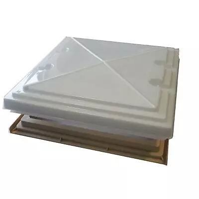 Roof Vent Sky Light Caravan Motorhome 400 X 400mm Flynet Beige MPK Rooflight • £56.95