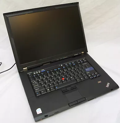 Lenovo Thinkpad T61 Core 2 Duo T7300 2.0GHz 4GB 250GB 15.4  Intel GMA Vintage • $89.99