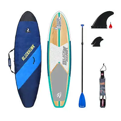 Blackhawk 11'6  Bondihawk All-Rounder Aqua EPOXY SUP Bag Leash Paddle Package • $1699