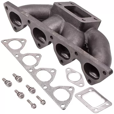 Cast Iron T3 T4 Turbo Exhaust Manifold For Honda /Acura B-Series B16/B18 Engines • $67.80