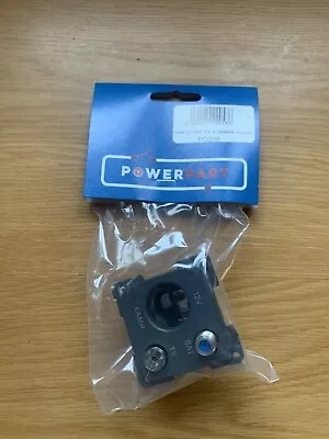 £9.95 • Buy CBE C-line 12Volt TV Aerial And Satellite Socket Motorhome Caravan Camper PO255