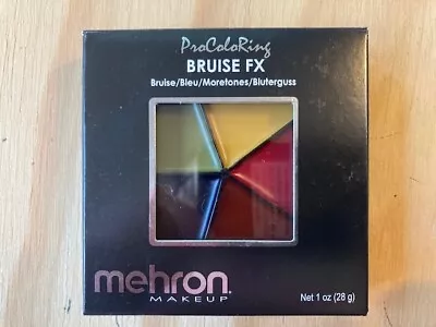 Mehron Makeup 5-Color Bruise Wheel For Stage Costume (1 Oz) • $15.95