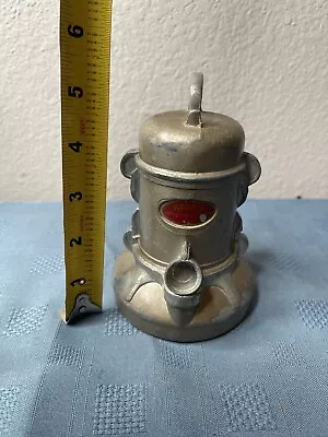 Vintage Rexair 5 1/2 Cast Vacuum Cleaner Metal Coin Bank 1940s Banthrico Look • $9.99