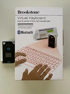 Brookstone Virtual Keyboard Bluetooth  • $15.99