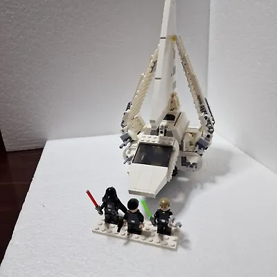 Custom Star Wars Imperial Shuttle With Minifigures Stickers And Instructions  • £25