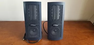 Pair Of Monsoon Satellite Speakers / MH-500 / With Stands - (No Subwoofer) • $59