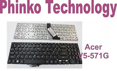 Keyboard For Acer Aspire M3-MA50 V5-571 V5-572 V5-573G V5-573 Without Frame • $33.25