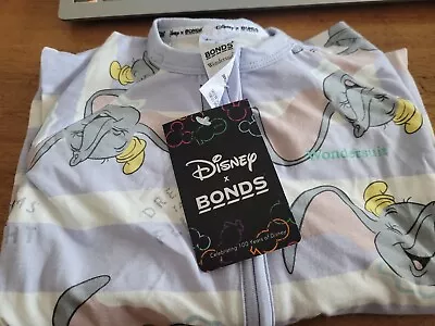 BONDS X Disney Dumbo Wondersuit Size 0 BNWT • $39.99