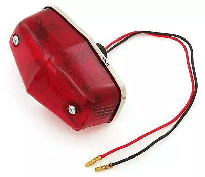 Lucas Style Motorcycle Tail Light Replacement Assembly Unit • $14.95