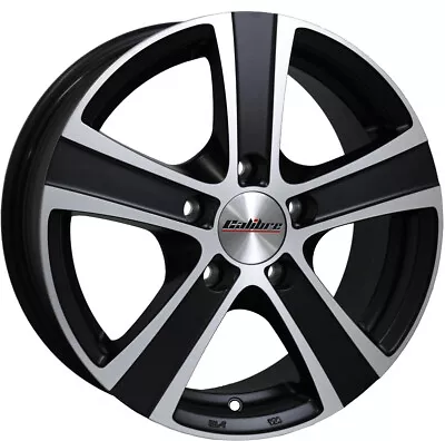 Alloy Wheels 16  Calibre Highway Black Polished Face For VW Taigo 21-22 • $757.20