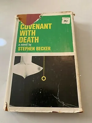 1965 A Covenant With Death By Stephen Becker Hardcover With Dust Jacket • £3.96