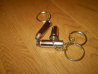 2 Pack! NEW! Beautiful High Quality .44 Magnum Bullet Keychain USA By Midway Mfg • $5.79