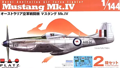 1/144 WW2 Fighter: NAA P-51D Mustang Mk.IV [RAAF] #PDR28 2in1 : PLATZ • $21.21