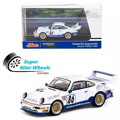 Tarmac Works X Schuco 1:64 Porsche 911 Turbo S LM GT Suzuka 1000km 1994 #86 • $17.99