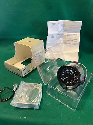 VDO 437-508 130kmh/ 85mph 3 3/8  85m Programmable Speedometer 12 Volt NOS • $89.95