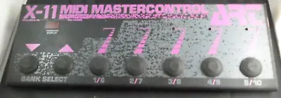 ART Midi Mastercontrol X-11 Footswitch Controller • $69.85
