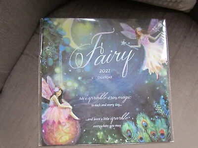 Century House Large 12 X 12 Inch Fairy Calendar 2021 New And Sealed • £4