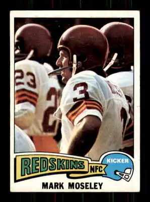 1975 Topps #364 Mark Moseley EX/EX+ Redskins 501419 • $0.99