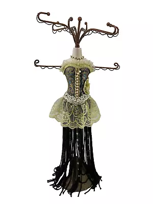 Lady Mannequin Jewellery Stand Figures Display Rings Necklace Beads Vintage • £15.99
