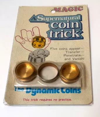 DYNAMIC COINS - 10p Sized Coin Magic Trick • £4.99