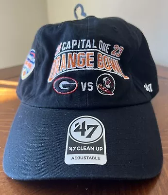 New Orange Bowl Football 2023 Capital One Black Edition Hat - Rare Exclusive • $76.91