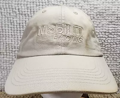 Vintage Mobil One Racing K Products Adjustable Snapback Hat Cap Made In USA • $10.99