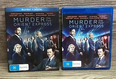 2017 Murder On The Orient Express W Slipcover M Region B Blu-Ray Murder Mystery • $9.95