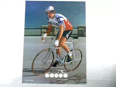 Francesco Moser Poster Diadora Campagnolo GIS 19 X25   Vintage Racing Bike NOS  • $135