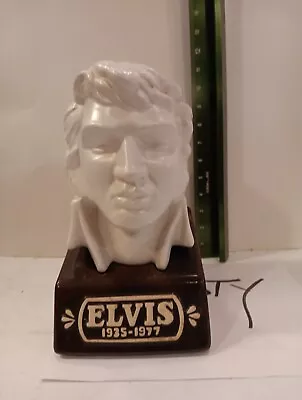 Elvis Presley McCormick Whiskey Decanter Empty. Head Has Detached From Base. • $35