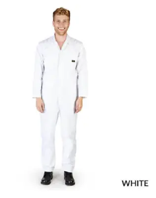 Long Sleeve Coverall Jumpsuit Boilersuit Protective Work Gear Mechanic Tall Size • $34.95