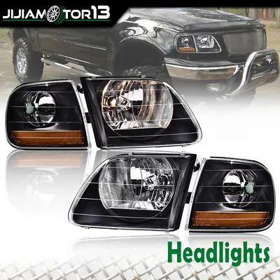 Lightning Style Headlights & Corner Parking Lamp Fit For 97-03 F-150 Expedition • $58.40