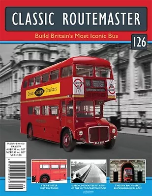 Hachette 1/12 Build The Classic Routemaster Britains Most Iconic Bus Issue 126 • £49.99