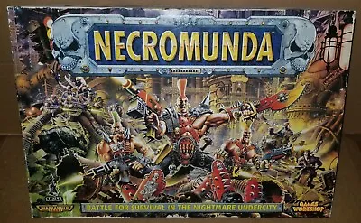 Warhammer 40K NECROMUNDA Boxed Game 1995 Unplayed 100% Complete • £332.55