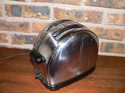 Vintage Art Deco Sunbeam World's Fair Model T-9 Toaster In Working Condition • $100