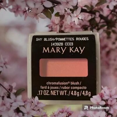 MARY KAY CHROMAFUSION BLUSH~SHY BLUSH~ .17 OZ. NET WT. / 4.8 G • $11.95