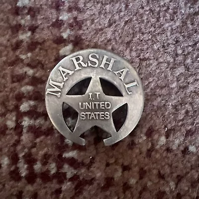 Vintage   I.T United States Marshal Badge • $10