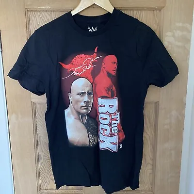 £10 • Buy The Rock Wwe Primark Official Dwarbe Johnson T Shirt S