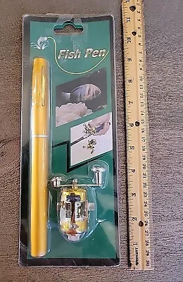 Portable Pocket Telescopic  Mini Pen Fishing Rod And Reel Combo..see Description • $19.99