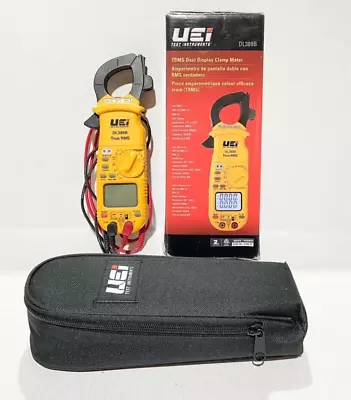 UEi DL389B Digital True RMS Clamp Meter HVAC 4000 Counts Auto Ranging Voltmeter • $110