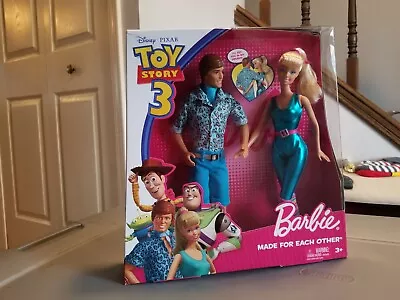 Barbie Toy Story 3 Barbie And Ken Made For Each Other RARE Dolls Set Mattel New • $1699