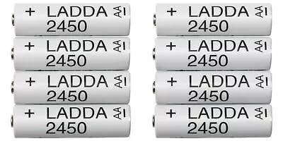 LADDA AAA & AA Rechargeable NiMH 500 900 1900 2450 MAh Batteries • $20