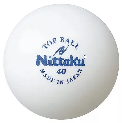 $26 • Buy Nittaku Table Tennis Top Ball (Dozen) - Celluloid Training Ball - Made In Japan