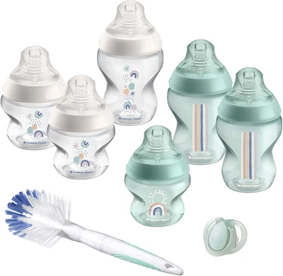 £57.13 • Buy Closer To Nature Baby Bottle Starter Set, Breast-Like Teat With Anti-Colic Valve