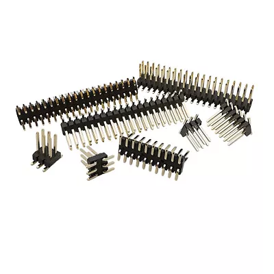 1.27MM Pitch 2x2~50Pin SMD SMT Double Row Male Pin Header Socket Strip Connector • $2.15