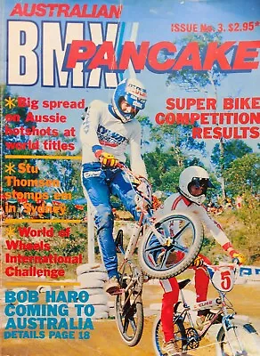 1982 Australian BMX Pancake Magazine No.3 Old School Mongoose Redline Skyway • $45